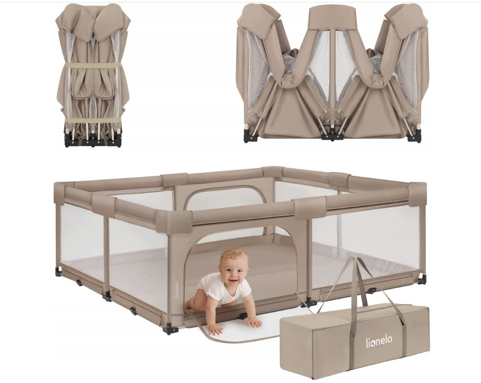 PLAYPEN FOR A CHILD QUICK FOLDING DRY POOL LARGE 180X200CM Brand Lionelo