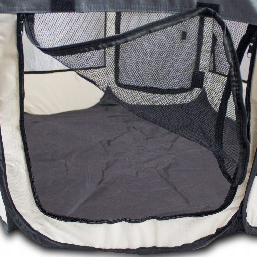 PLAYPEN FOR CAT DOG LARGE HOMESTEAD BOXING RED Length 125 cm