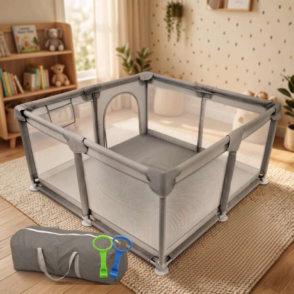 PLAYPEN FOR CHILDREN 126X126 DRY POOL SQUARE TOYS FOLDING + CHILDREN'S BAG Brand Szchara