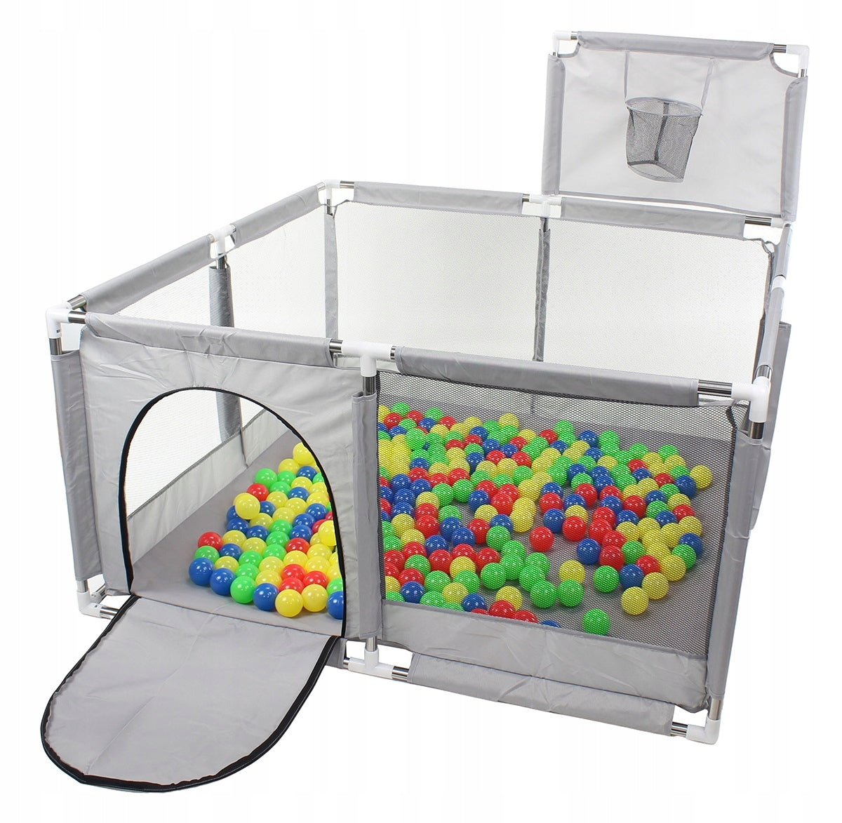 PLAYPEN FOR CHILDREN 126x126 cm DRY POOL +100 balls Packaging status original