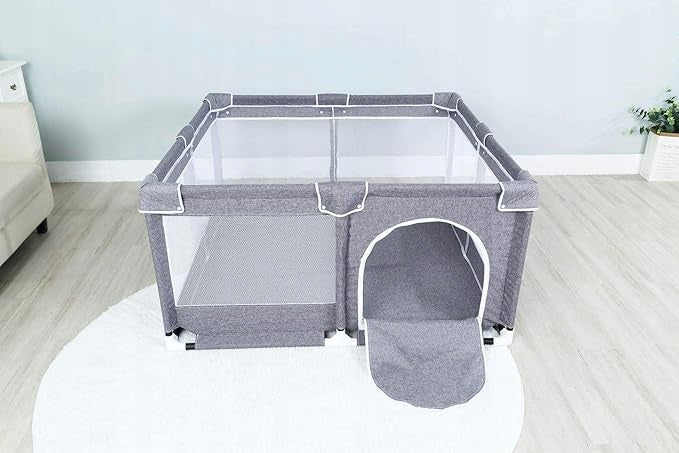 PLAYPEN FOR CHILDREN DRY POOL SQUARE TOYS STAR IBABY OXFORD XL 128x128 CM Product width 128 cm