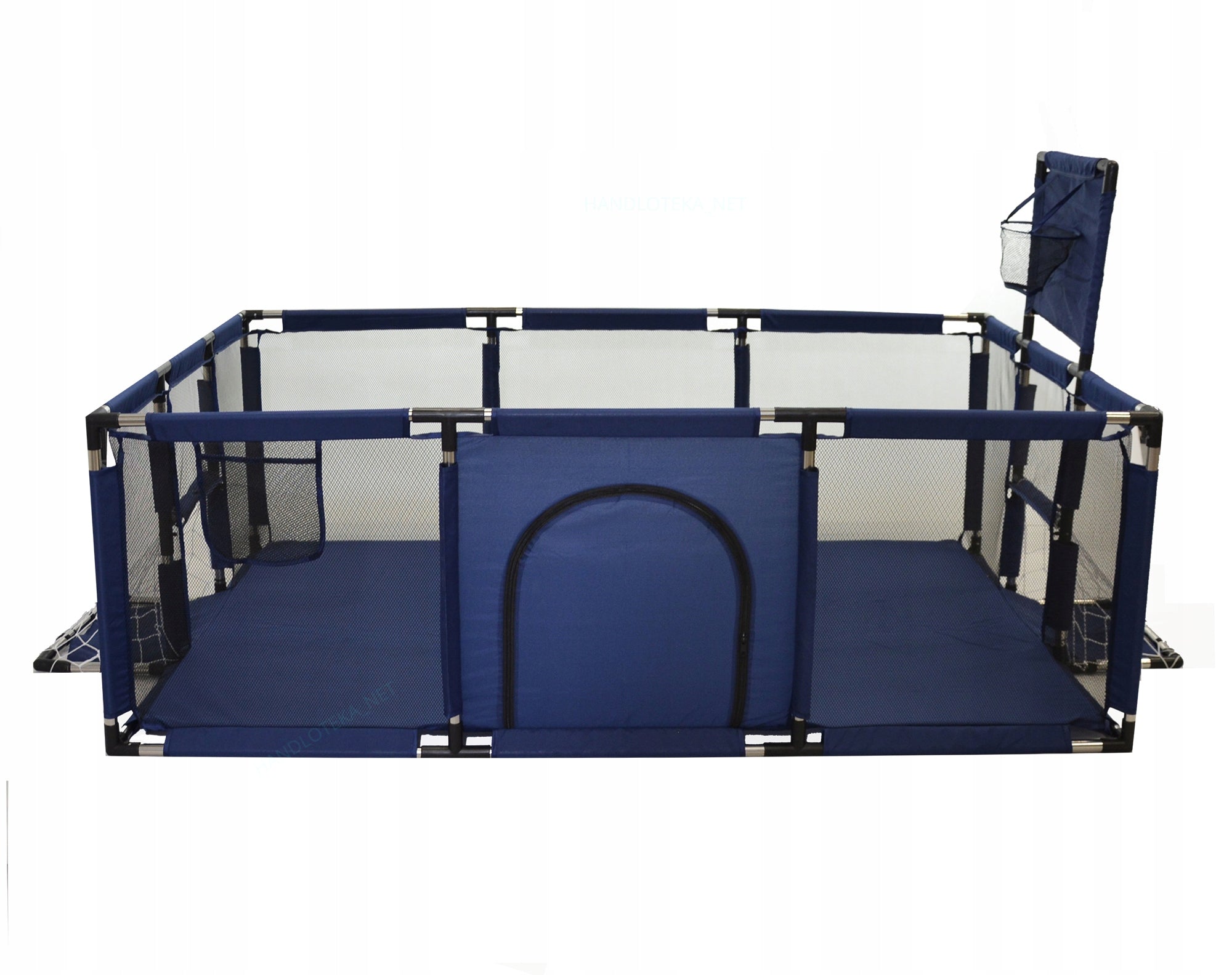 PLAYPEN FOR CHILDREN LARGE 181x129 CM GOAL AND BASKET Manufacturer code SUG66T_deep BLUE1