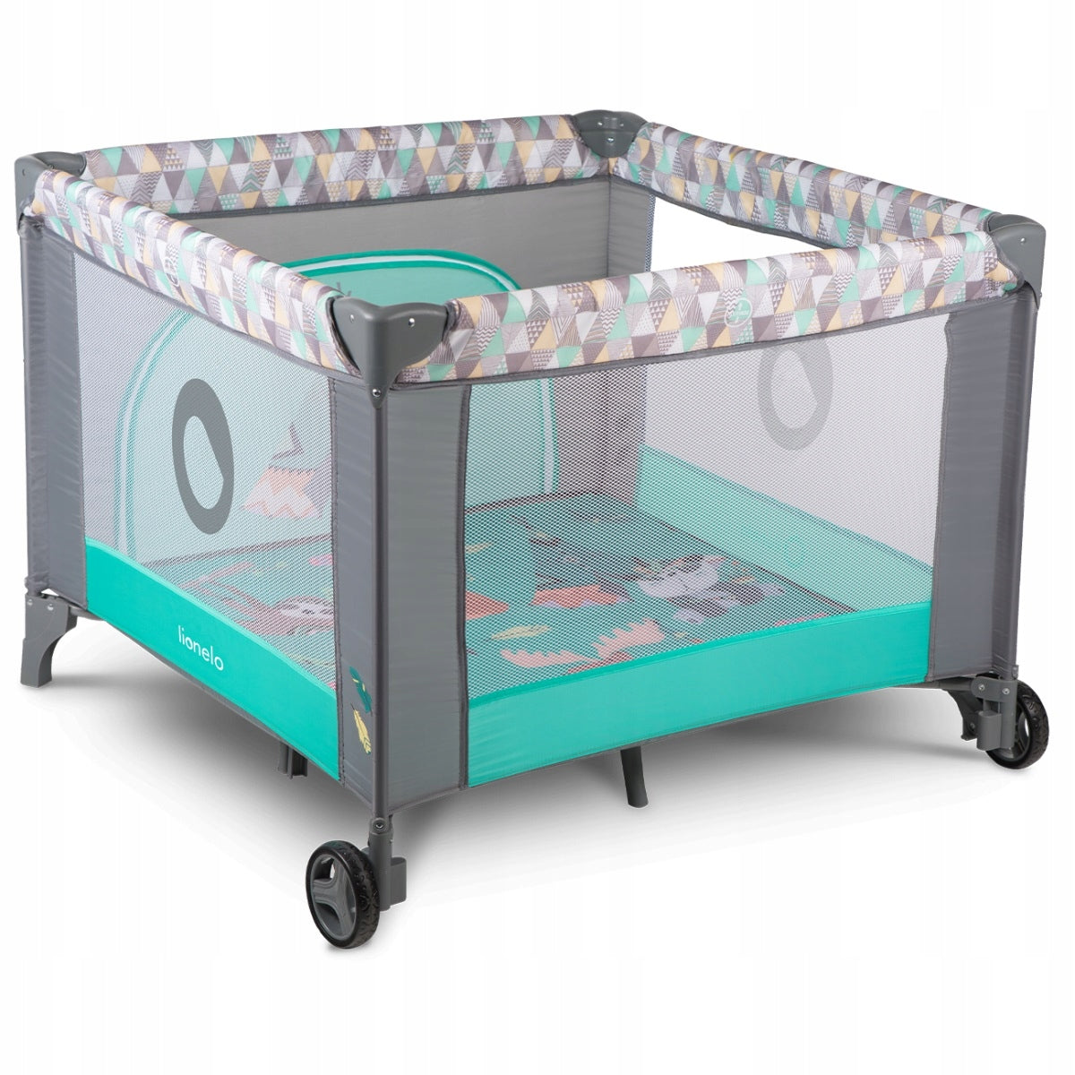 PLAYPEN FOR ZDIECKA COT LIONELO 100x100 Manufacturer code Kojec dla Dzieci Łóżeczko Turystyczne 0-3 Lat
