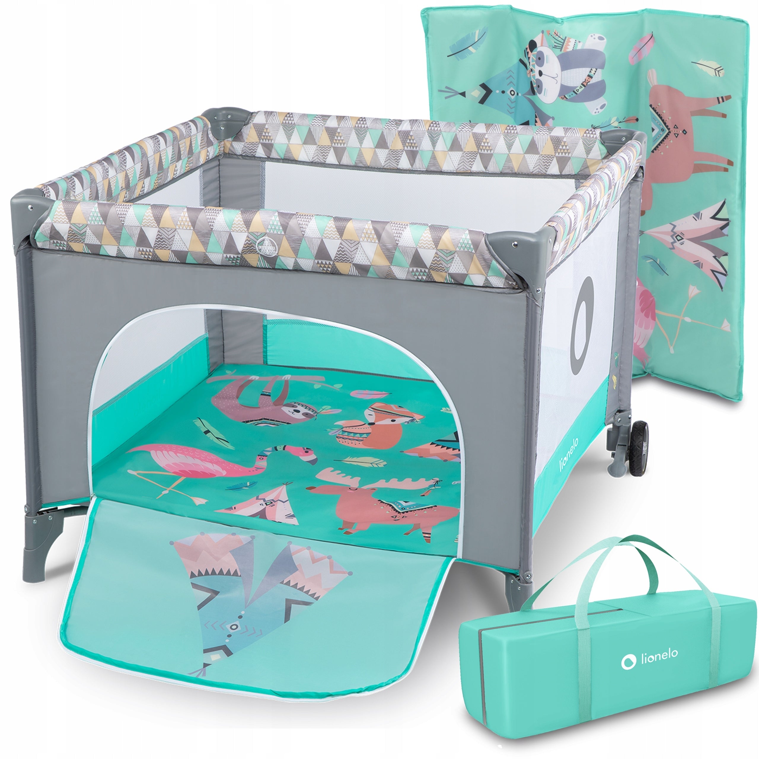 PLAYPEN FOR ZDIECKA COT LIONELO 100x100