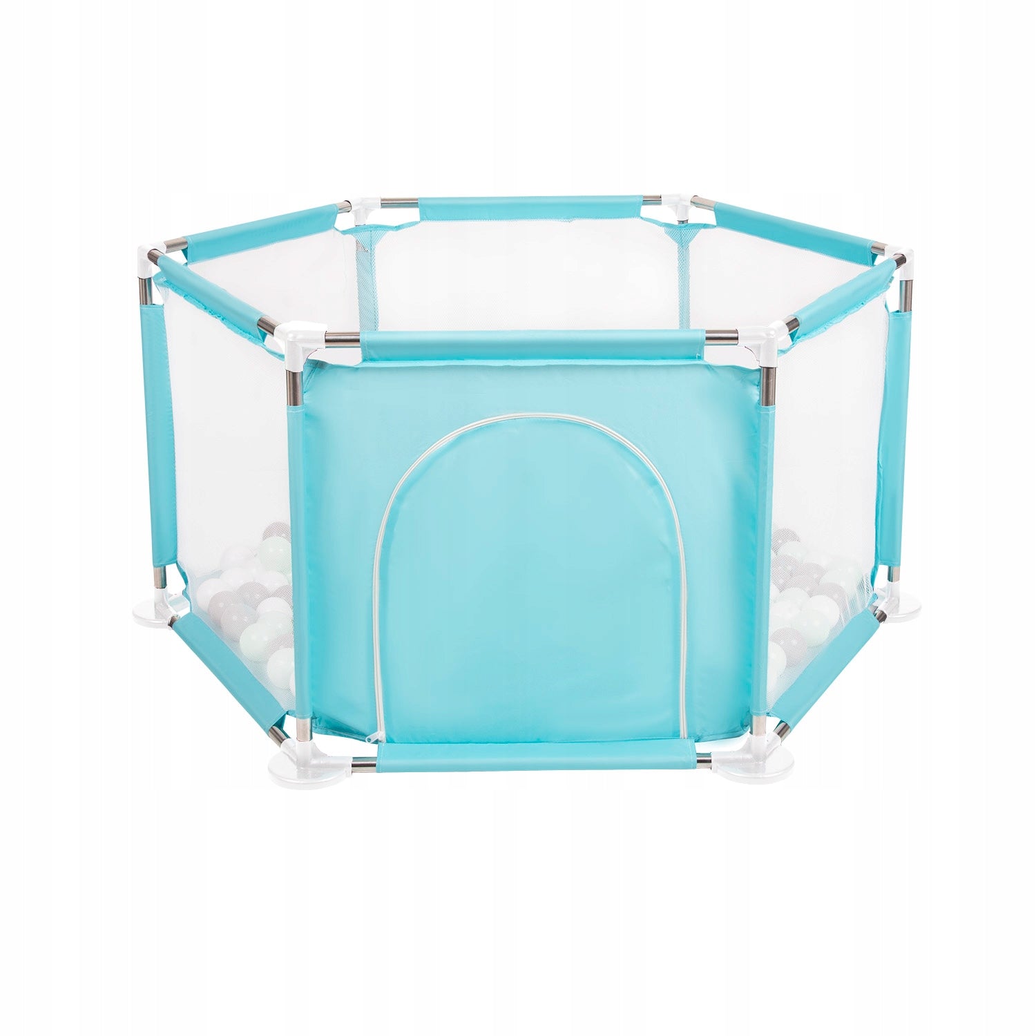PLAYPEN HEXAGON DRY POOL FOR CHILDREN 100 MINT BALLS SELONIS KS-100X Manufacturer code 5902687448678