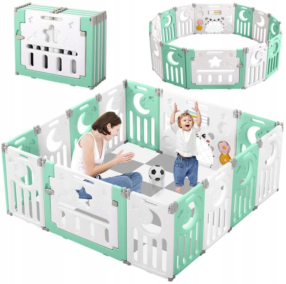PLAYPEN HOMESTEAD FOR CHILDREN FOLDING MODULAR DRIPEX