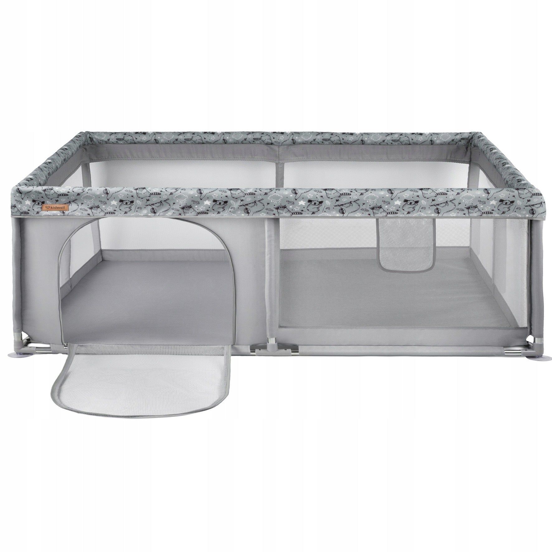 PLAYPEN PLAY AREA TOYS POOL KIDWELL FANKO ART GRAY 180x200 LIGHTWEIGHT + BAG Brand Kidwell