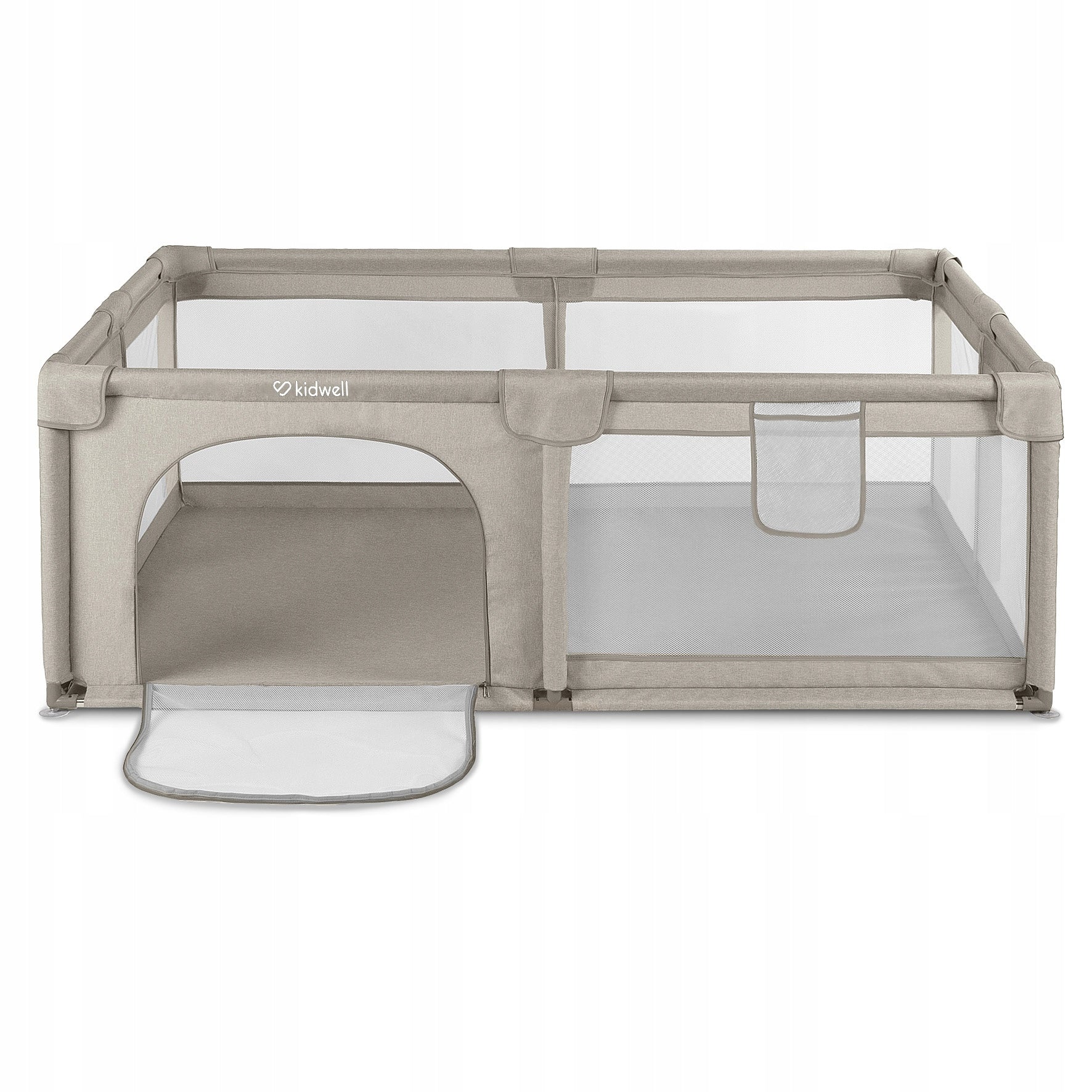 PLAYPEN SQUARE TOYS SWIMMING POOL KIDWELL FANKO BEIGE 120x180 LIGHT + BAG Brand Kidwell