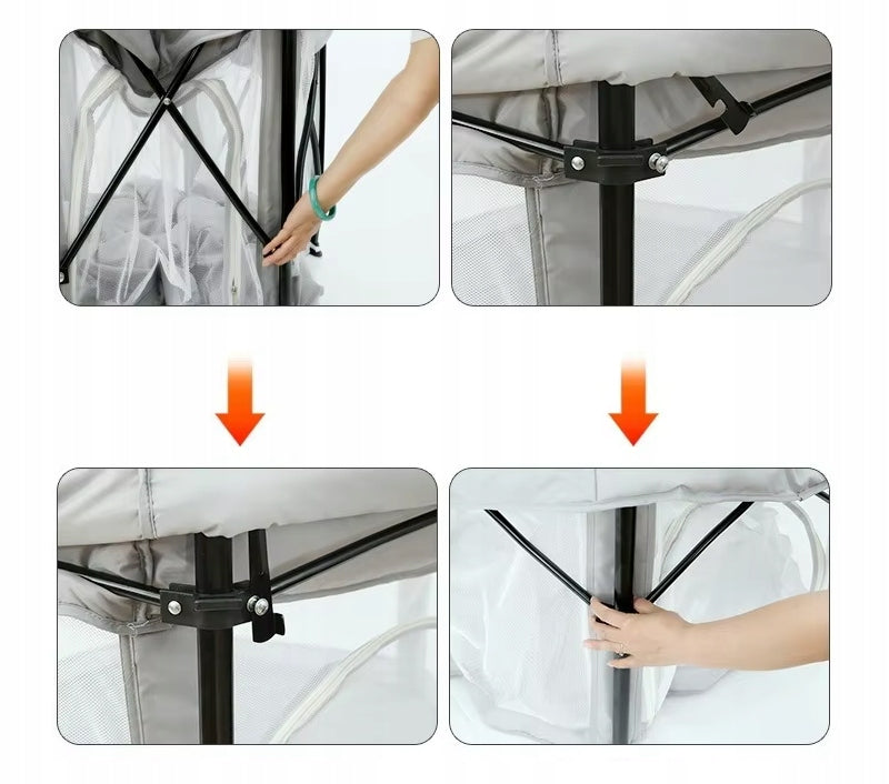 PLAYPEN for CHILDREN Folding 125 cm HEXAGON Castle 6-36 m cover I298 Manufacturer code I298