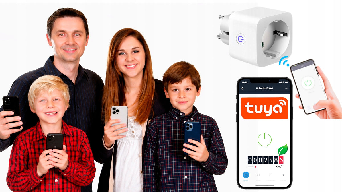 PLUG SMART SOCKET SMART WIFI TUYA PROGRAMMER TIMER WATTMETER Packaging status original