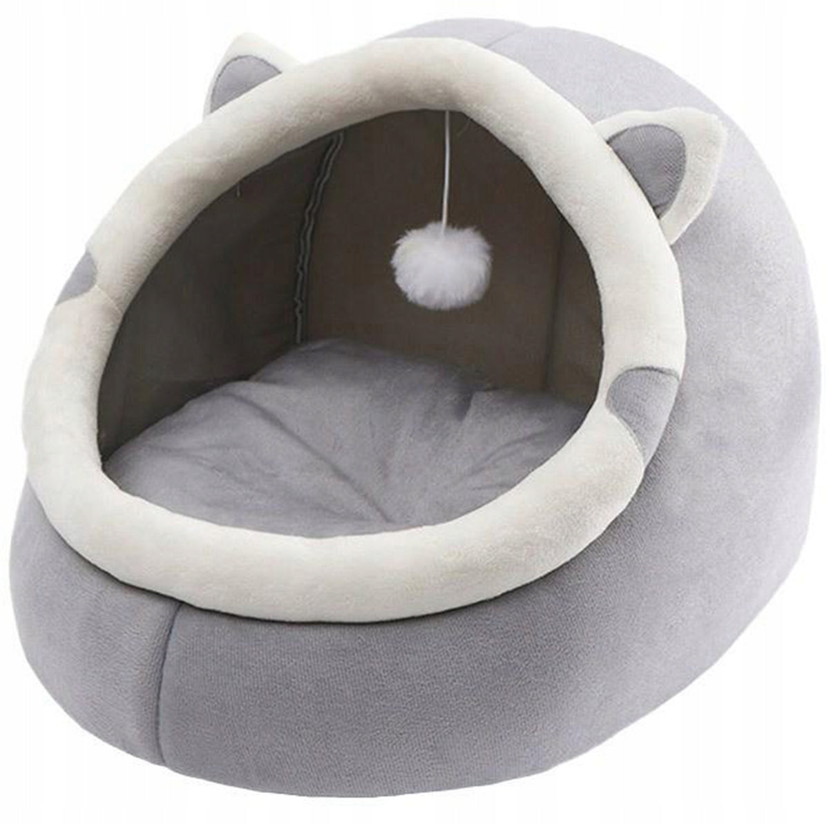 PLUSH CAT HOUSE BED BOOTH BEDDING WARM SOFT PILLOW Length 30 cm