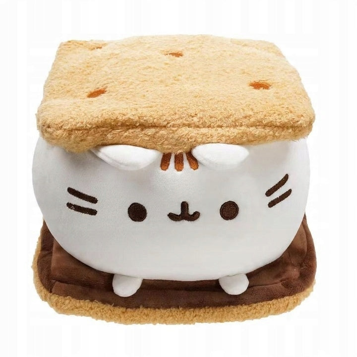 PLUSH CAT PUFFIN CAKE PLUSH PLUSH TOY CUDDLY PUFF CUTE Manufacturer code Kotki