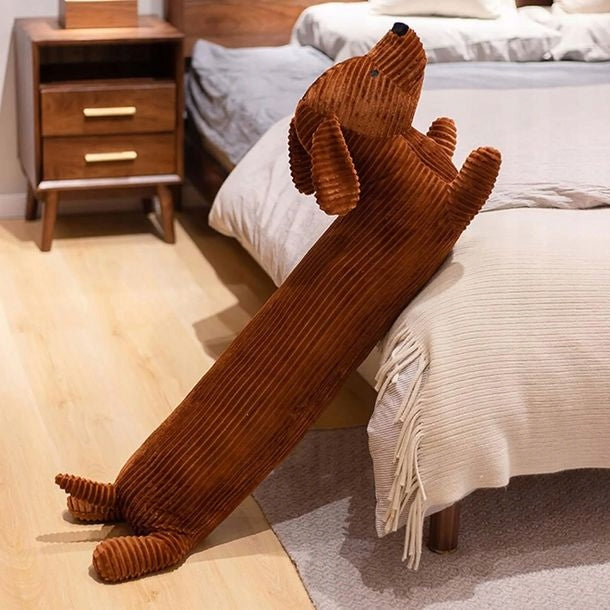 PLUSH TOY GIANT PLUSH CUDDLY DOG DACHSHUND 110CM BROWN Manufacturer code PH-77