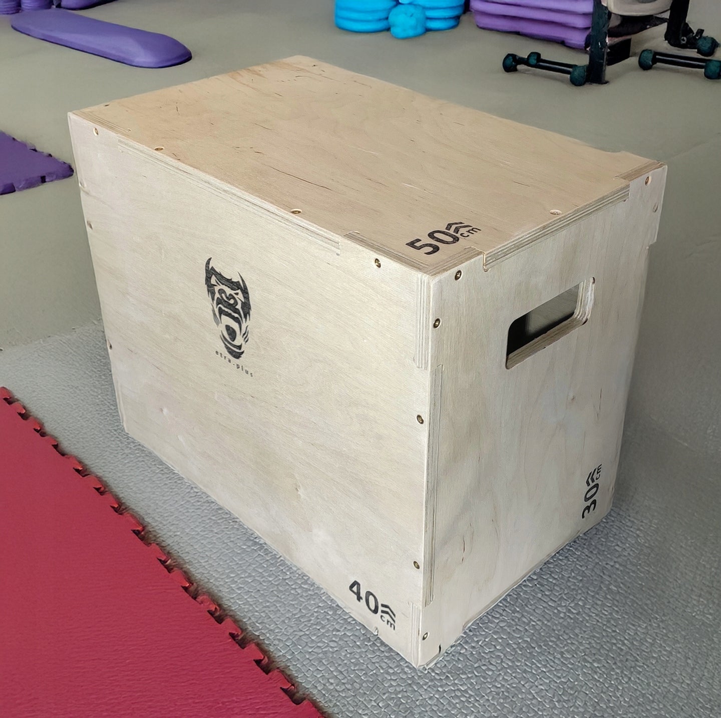 PLYOMETRIC CHEST CROSSFIT FITNESS 30x40x50 CM FOR EXERCISE JUMP BOX Brand no brand