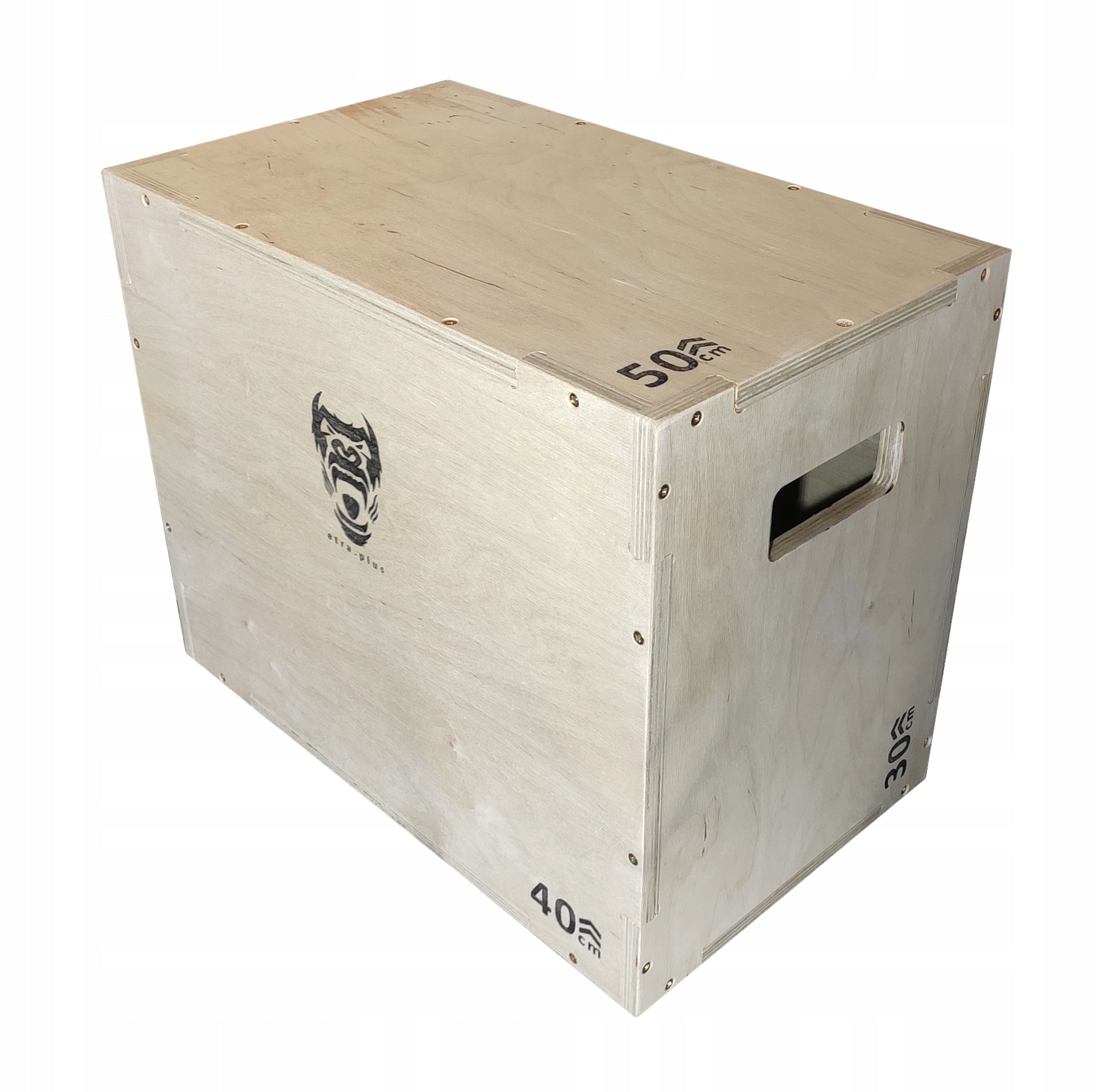 PLYOMETRIC CHEST CROSSFIT FITNESS 30x40x50 CM FOR EXERCISE JUMP BOX