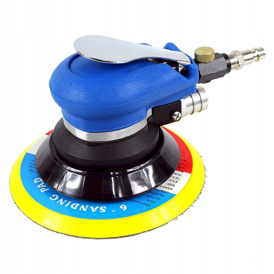 PNEUMATIC ECCENTRIC OSCILLATING GRINDER 125+150MM METAL WOOD Manufacturer code S10481