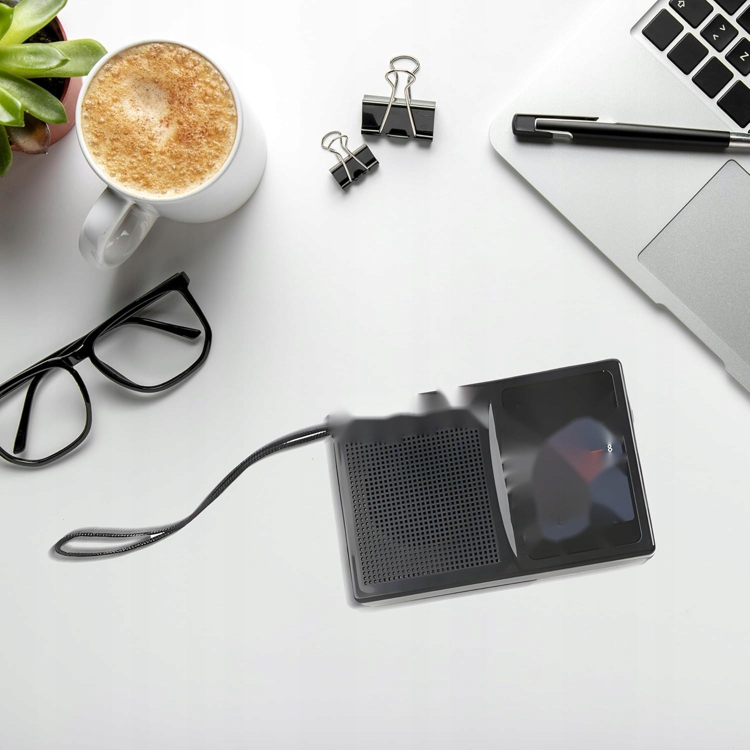 POCKET RADIO 115X3X75CM FM AM PORTABLE WHITE WITH HANDLE Manufacturer code 5908107899334