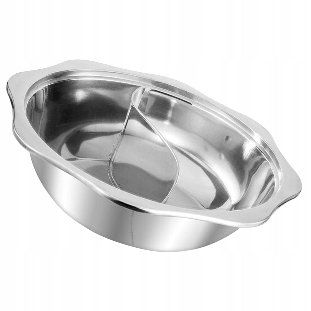PODWÓJNY GARNEK HOT POT ZE STALI NIERDZEWNEJ DO DOMU Brand no brand