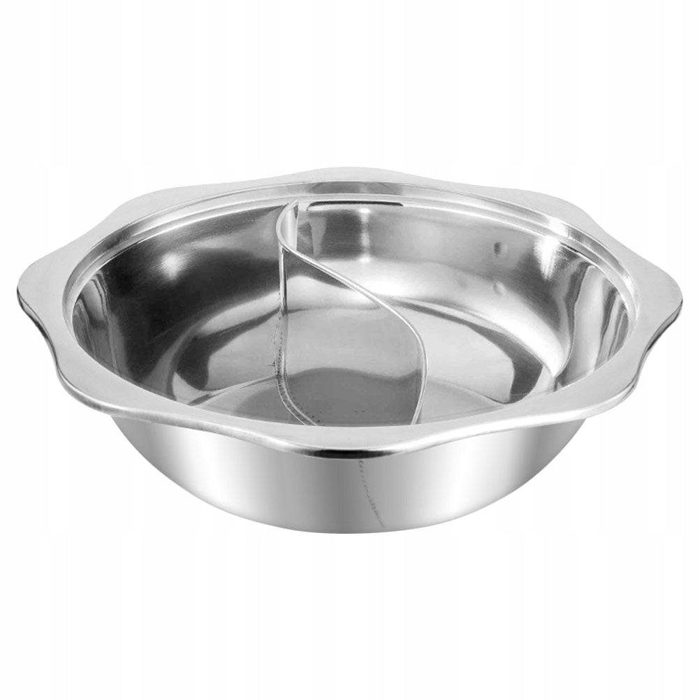 PODWÓJNY GARNEK HOT POT ZE STALI NIERDZEWNEJ DO DOMU