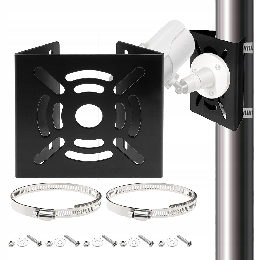 POLE MOUNTING BRACKET FOR CAMERAS BLACK FOR MONITOR