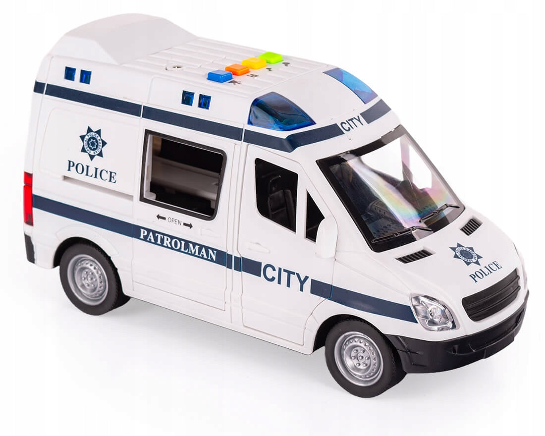 POLICE CAR POLICE INTERACTIVE TOY 3+ Manufacturer code Swiat-Dziecka.pl