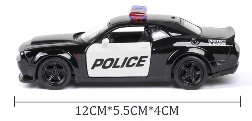 POLICE CAR TOY DODGE Manufacturer code RE-882