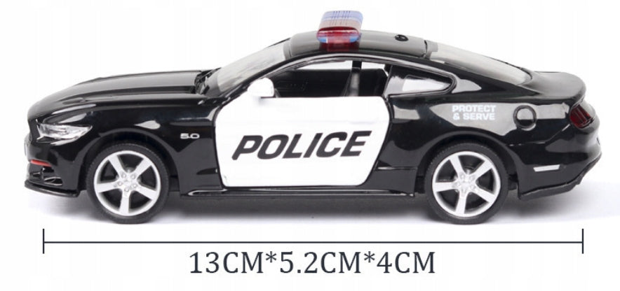 POLICE CAR TOY - MUSTANG - POLICE VEHICLE - PLAY CAR Manufacturer code RE-882