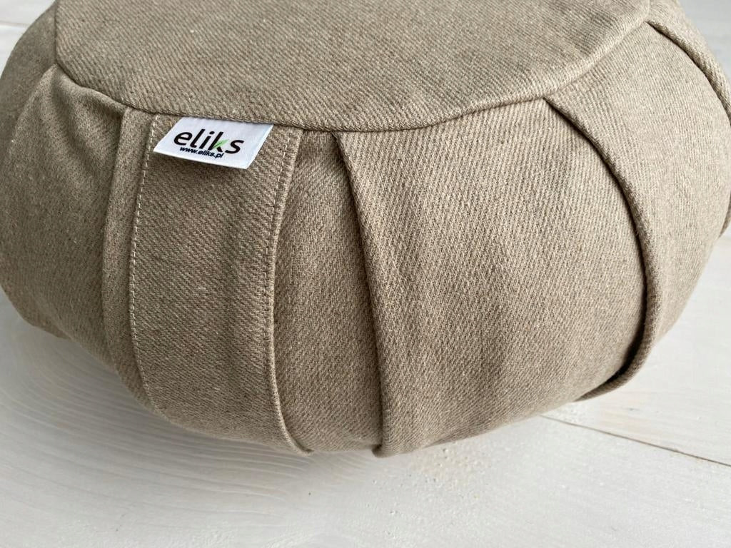 POLISH PRODUCT ZAFU MEDITATION pillow with COVER - linen EAN (GTIN) 5904012757813