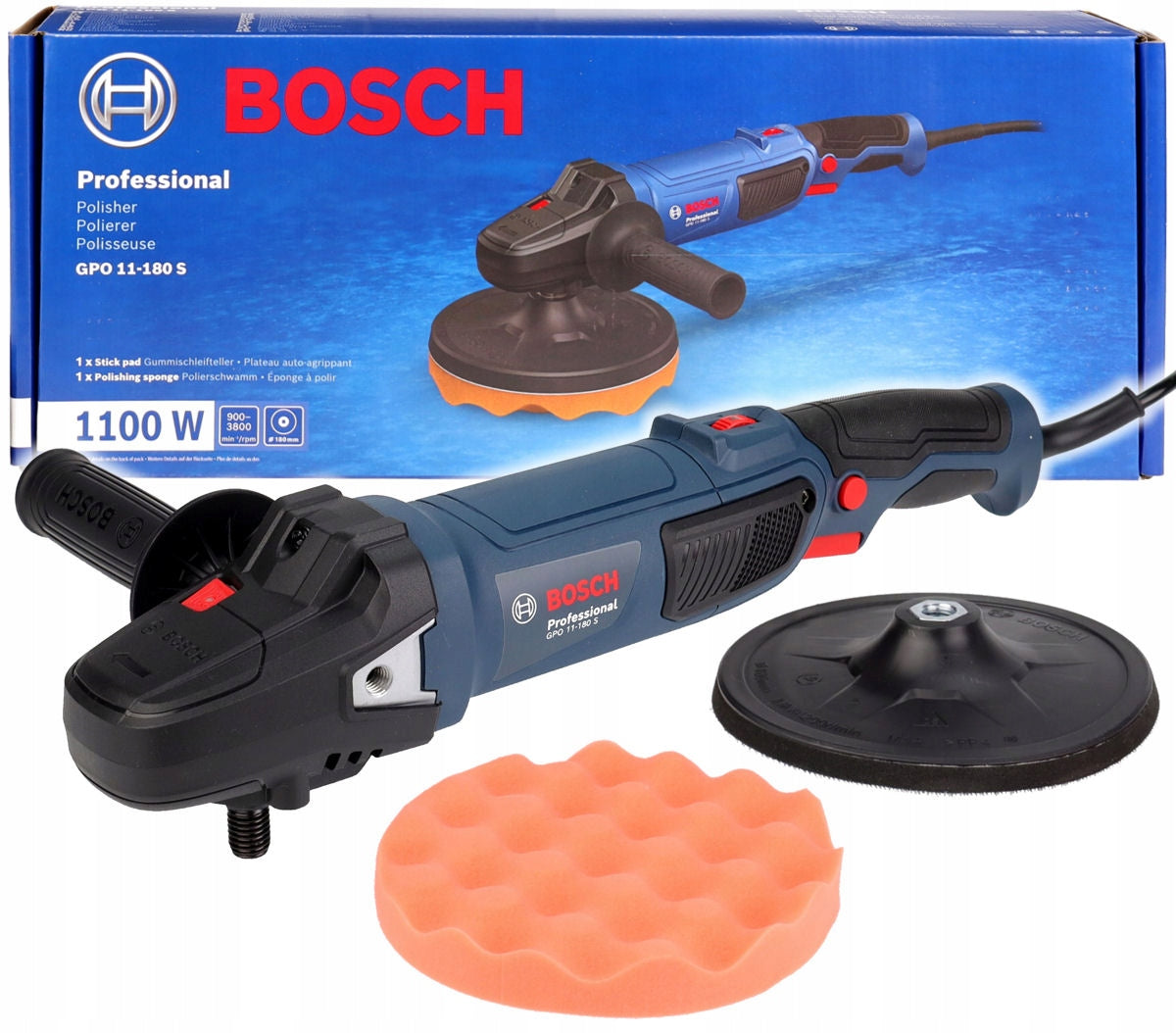 POLISHER GRINDER 1100W 180mm GPO 11-180 S BOSCH