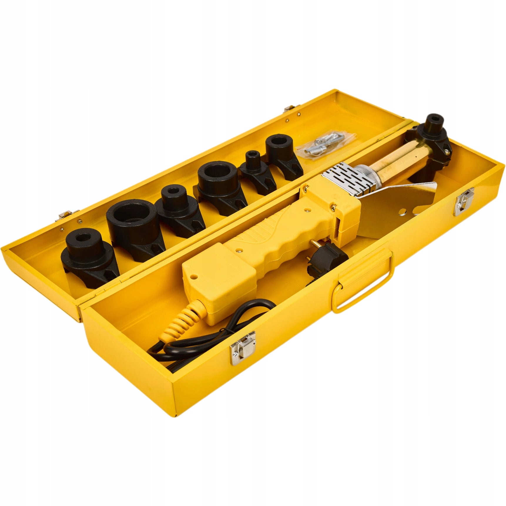POLYFUSION PVC PIPE MANDREL WELDING MACHINE 2800W/230V CASE + DIES Manufacturer code KD3074