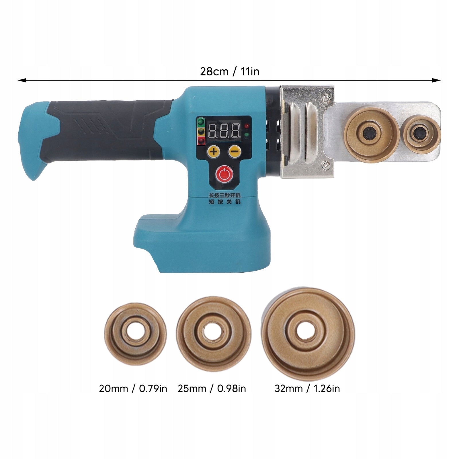 POLYFUSION WELDING MACHINE PP PVC PIPE WELDING MACHINE 240W 20/25/30mm Manufacturer code 1011220332411