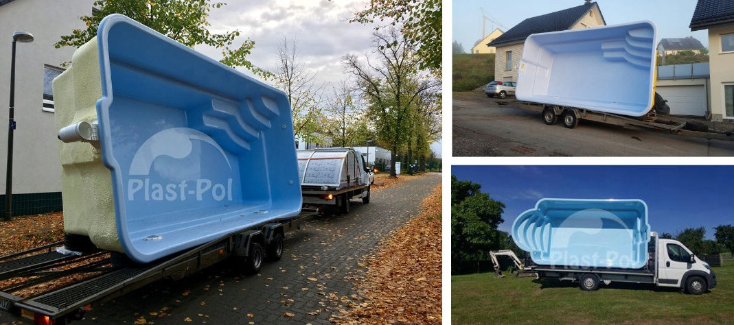 POOL 6.00 x3.00 x1.50 WITH EQUIPMENT + ROOF! Manufacturer code BPR-600-300 KLASIK