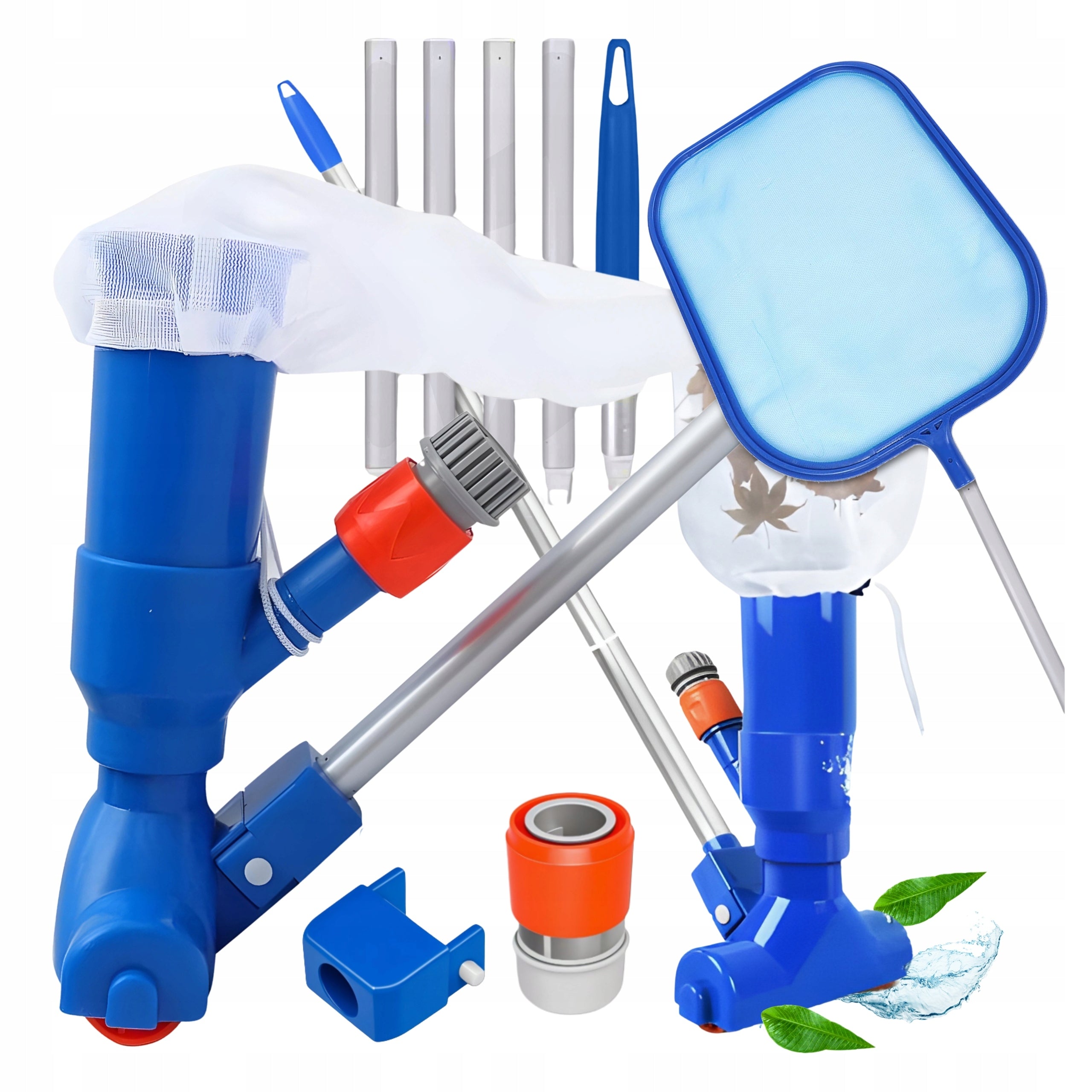 POOL BOTTOM CLEANING KIT VACUUM CLEANER POOL MESH POOL STICK
