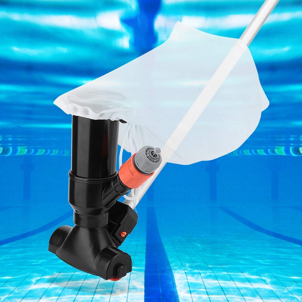 POOL BOTTOM CLEANING VACUUM CLEANER SET + TELESCOPIC POLE + XXL MESH Packaging status original
