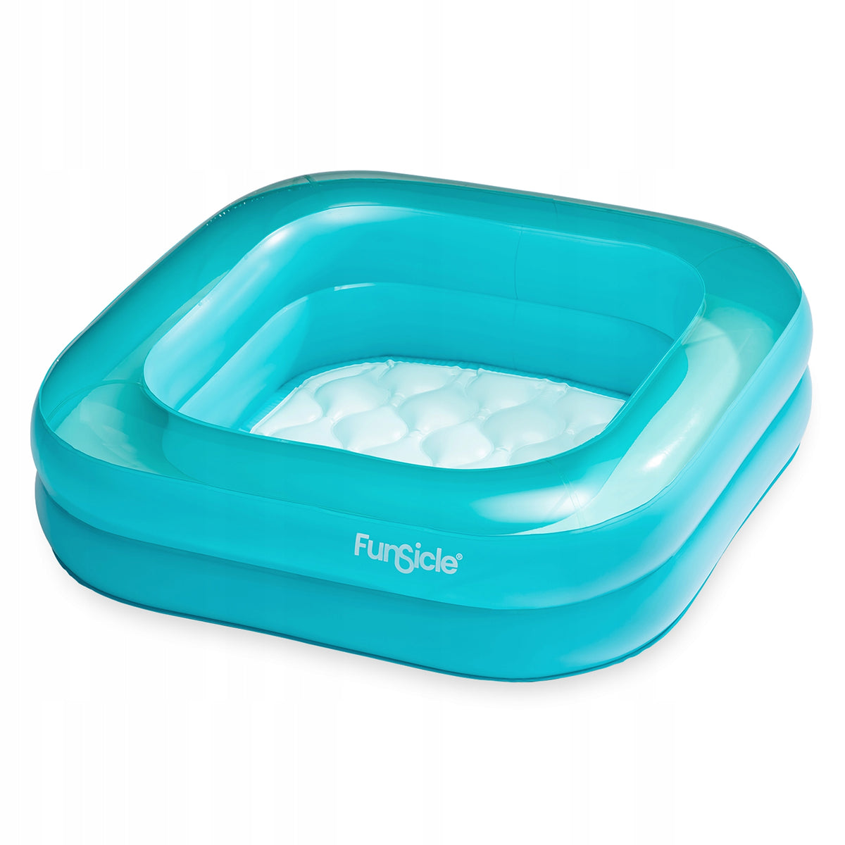 POOL INFLATABLE PADDLING POOL FOR CHILDREN FUNSICLE 84x84cm SOFT BOTTOM BLUE