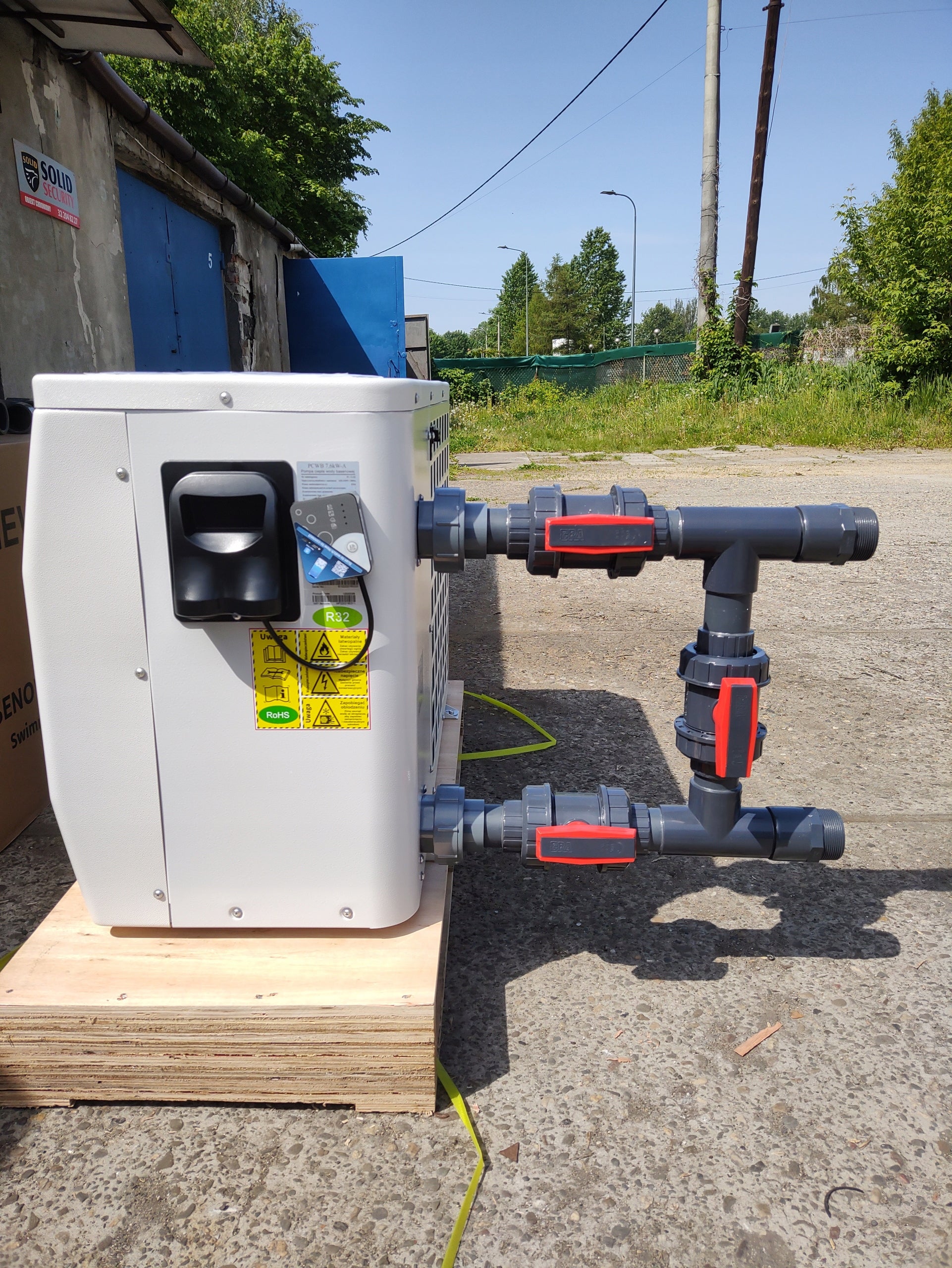 POOL INVERTER HEAT PUMP HEWALEX PCWBi 13,2 kW-C + Bypass + WiFi Manufacturer code PCWBi 13.2kW-C