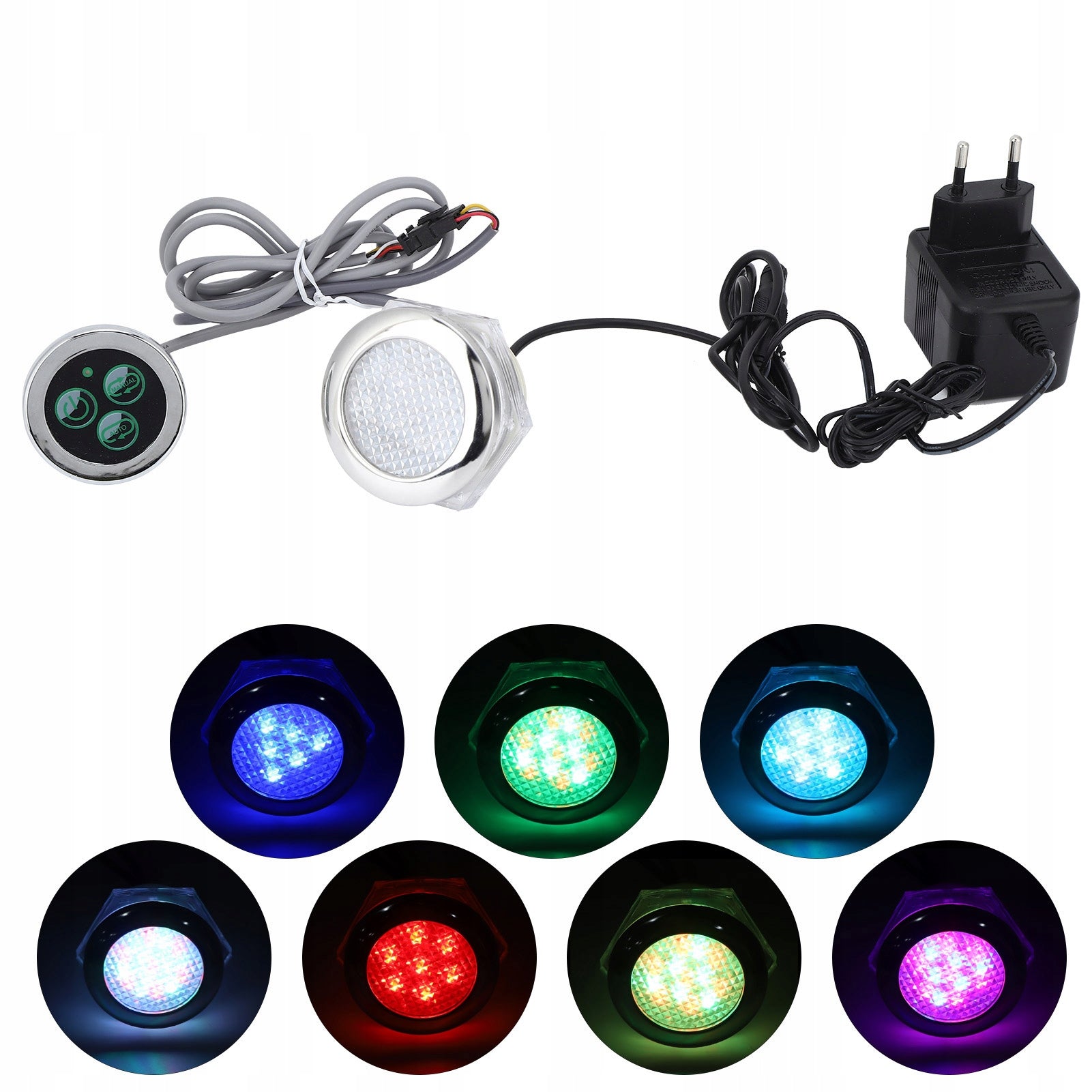 POOL LIGHTING COLORFUL UNDERWATER LED POOL LAMP 12V 9W