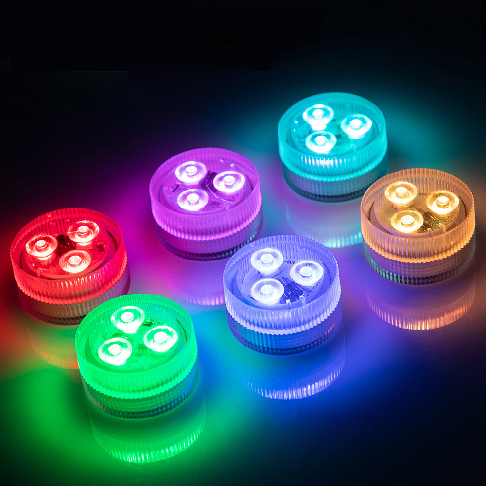 POOL LIGHTS LED POOL LIGHTS JACUZZI RGB 5 PIECES WITH 1 REMOTE CONTROL Batteries included yes