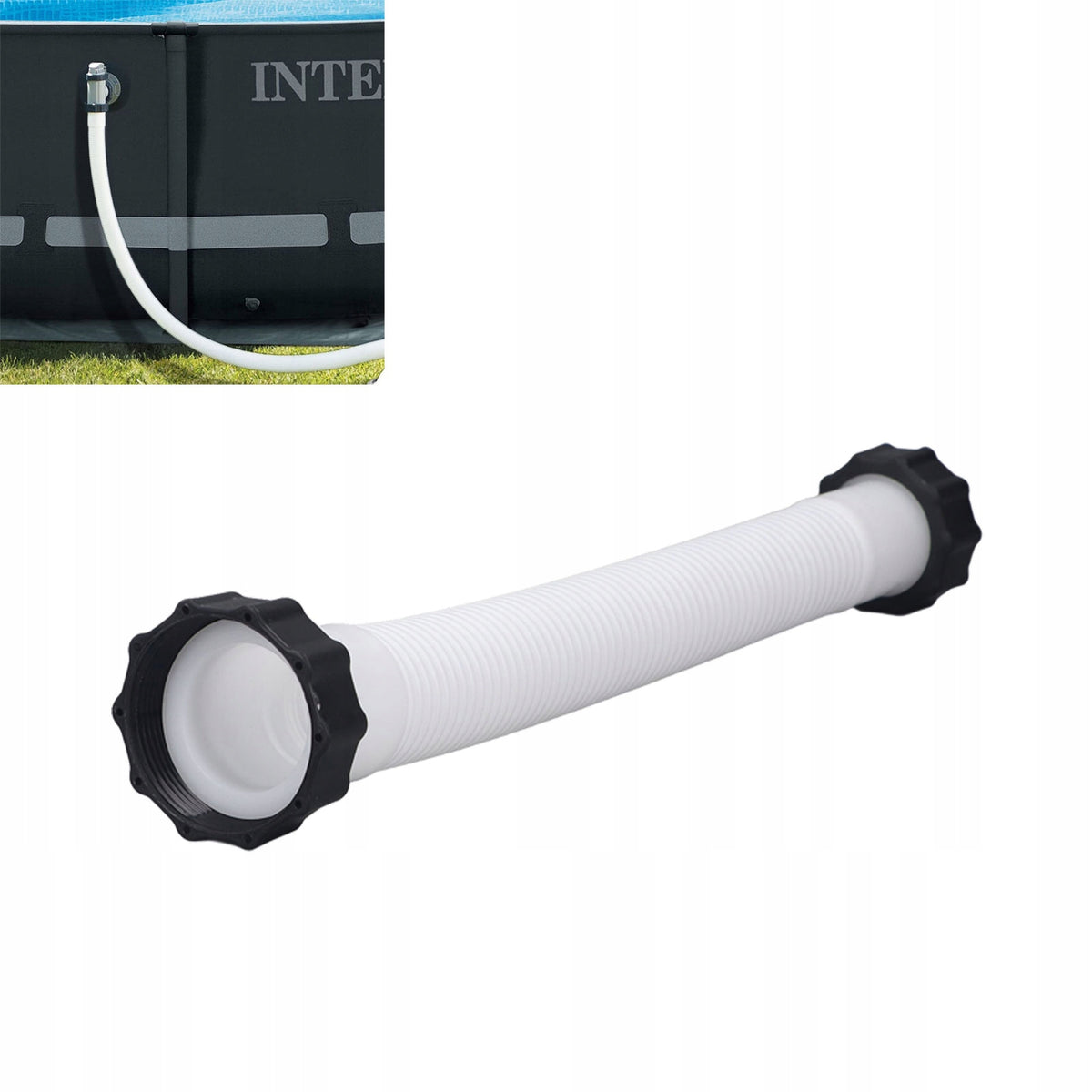 POOL PUMP HOSE 40 cm 38 mm FOR INTEX/BESTWAY