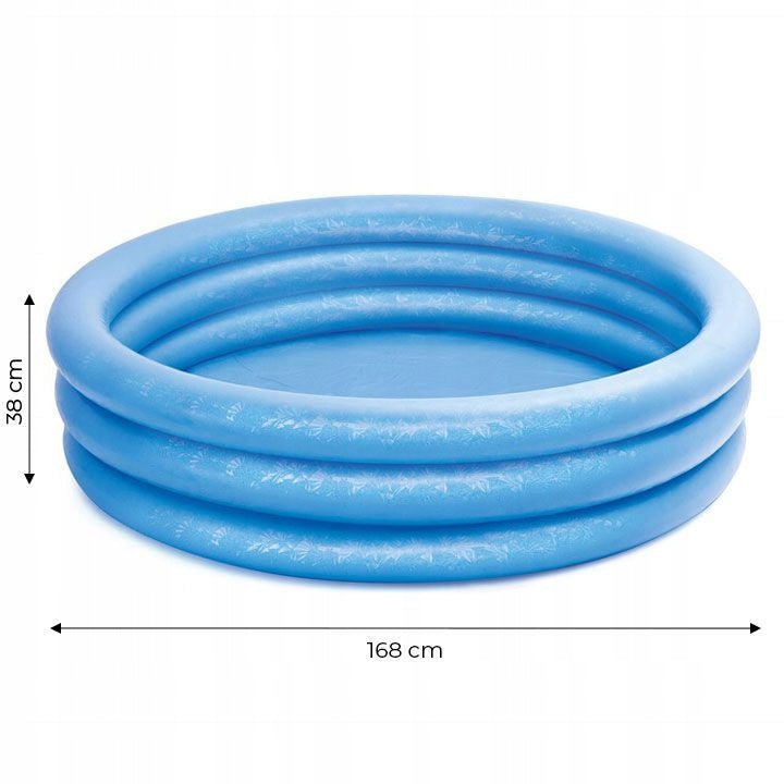 POOL SHOWER TRAY INFLATABLE 168x38 cm INTEX 58446 Large Swimming Pool Round Kind inflatable