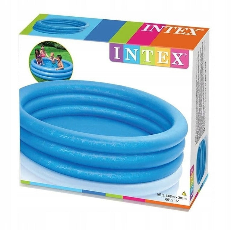 POOL SHOWER TRAY INFLATABLE 168x38 cm INTEX 58446 Large Swimming Pool Round Series 58446