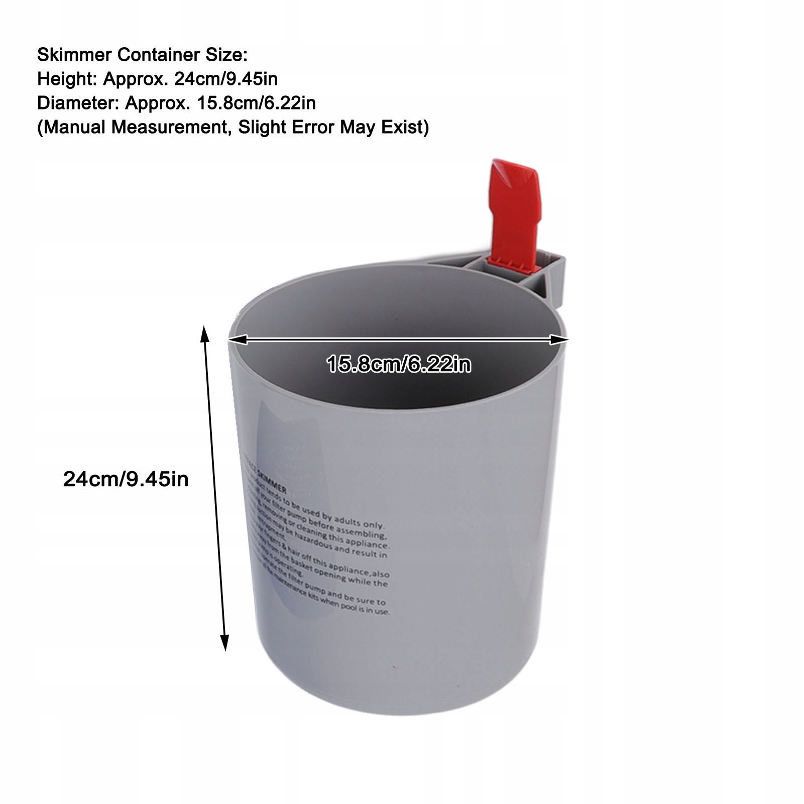 POOL SKIMMER PURIFYING POOL WATER SURFACE SKIMER Manufacturer no brand