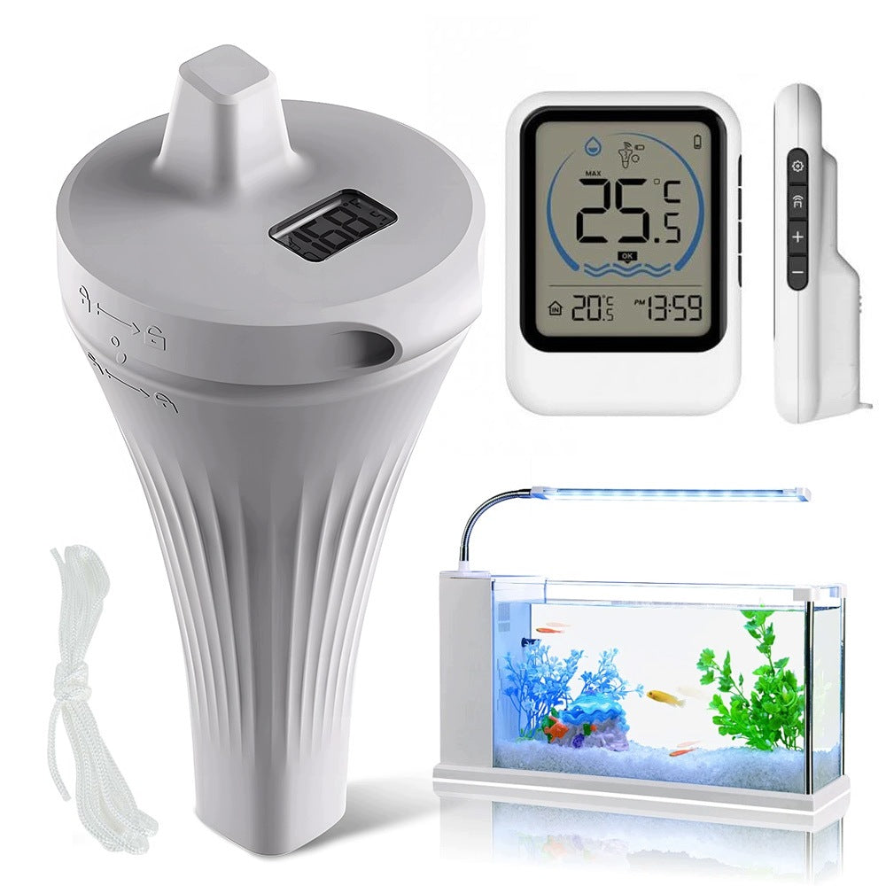 POOL THERMOMETER WATERPROOF IP68 RANGE 50 M FOR SWIMMING POOLS