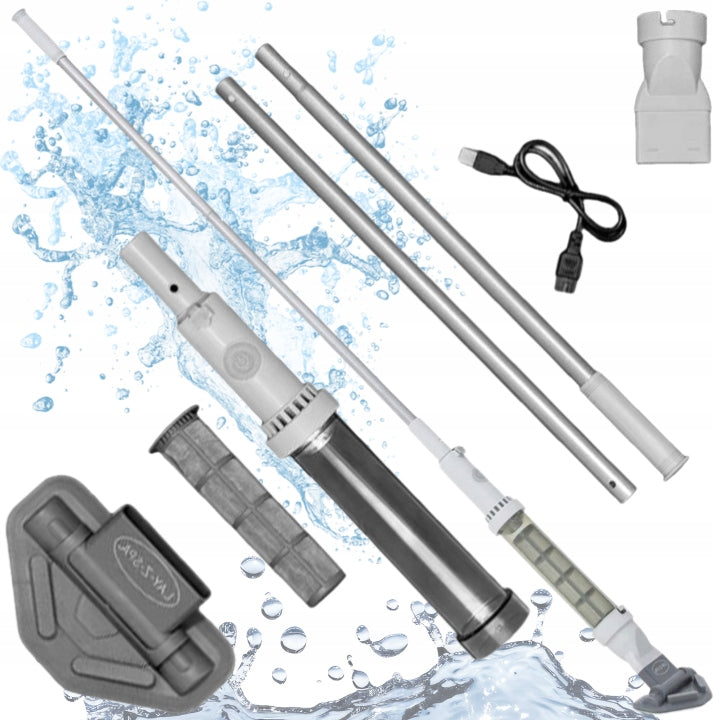 POOL VACUUM CLEANER BESTWAY CORDLESS BOTTOM CLEANING HOUSE
