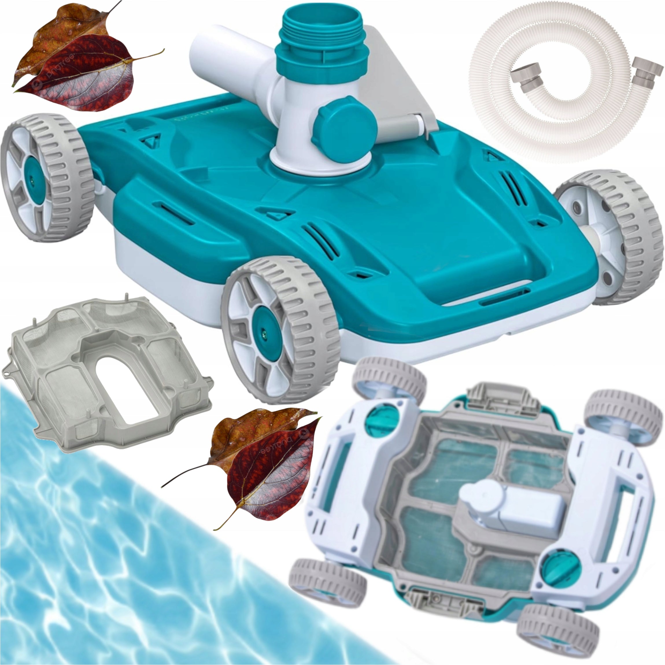 POOL VACUUM CLEANER FOR CLEANING THE BOTTOM OF THE POOL AUTOMATIC ROBOT 1,7L