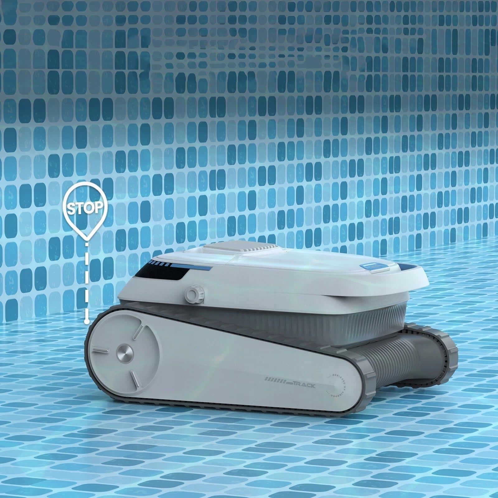 POOL VACUUM CLEANER ROBOT CLEANING BOTTOM WALL WIRELESS AIRROBO PC10 Manufacturer AIRROBO