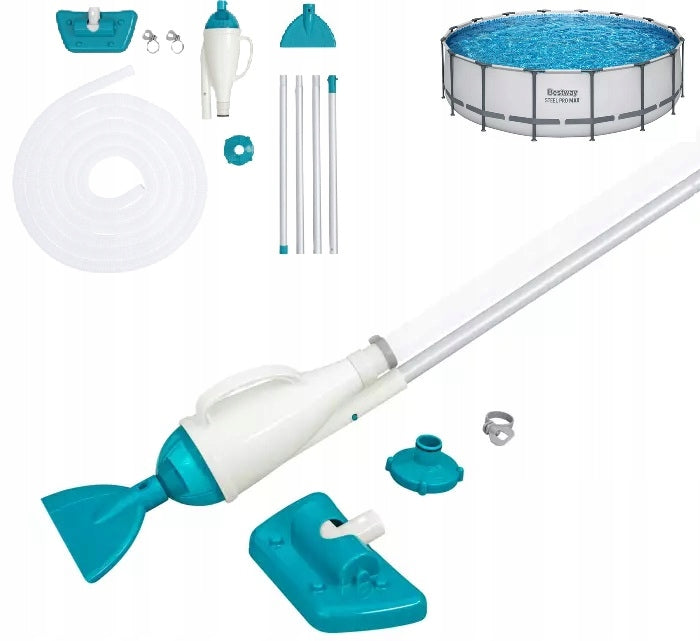 POOL VACUUM CLEANER SET FOR CLEANING THE BOTTOM OF THE POOL 56438 BESTWAY