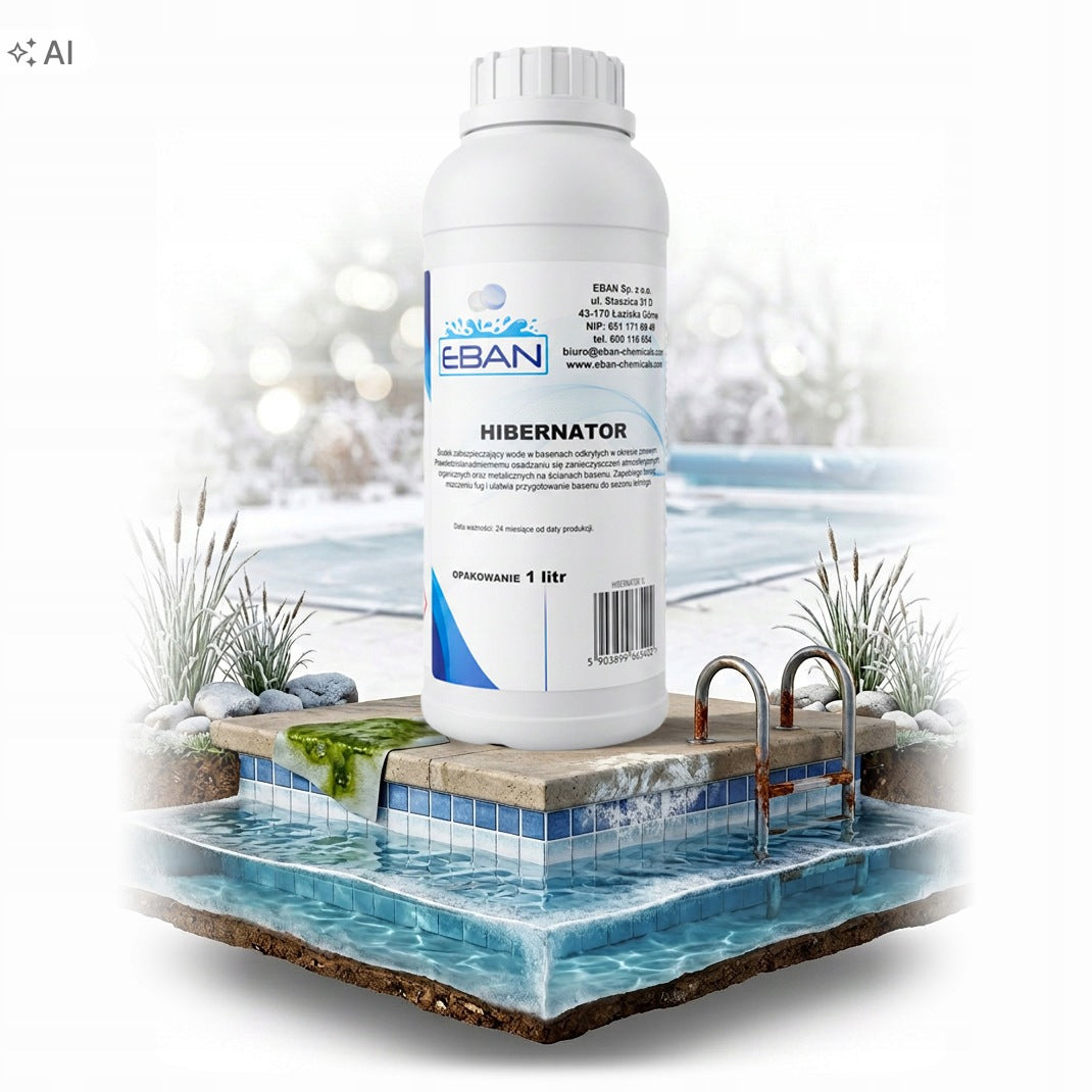 POOL remedy for winter HIBERNATOR wintering pool removes ALGAE SEDIMENTS 1L
