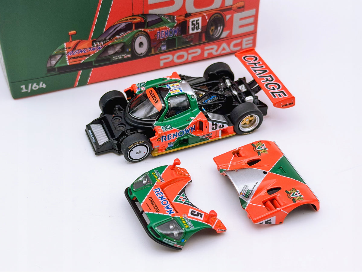 POP RACE Mazda 787B Le Mans 1991 Winner PR640301 1:64 Manufacturer code PR640301
