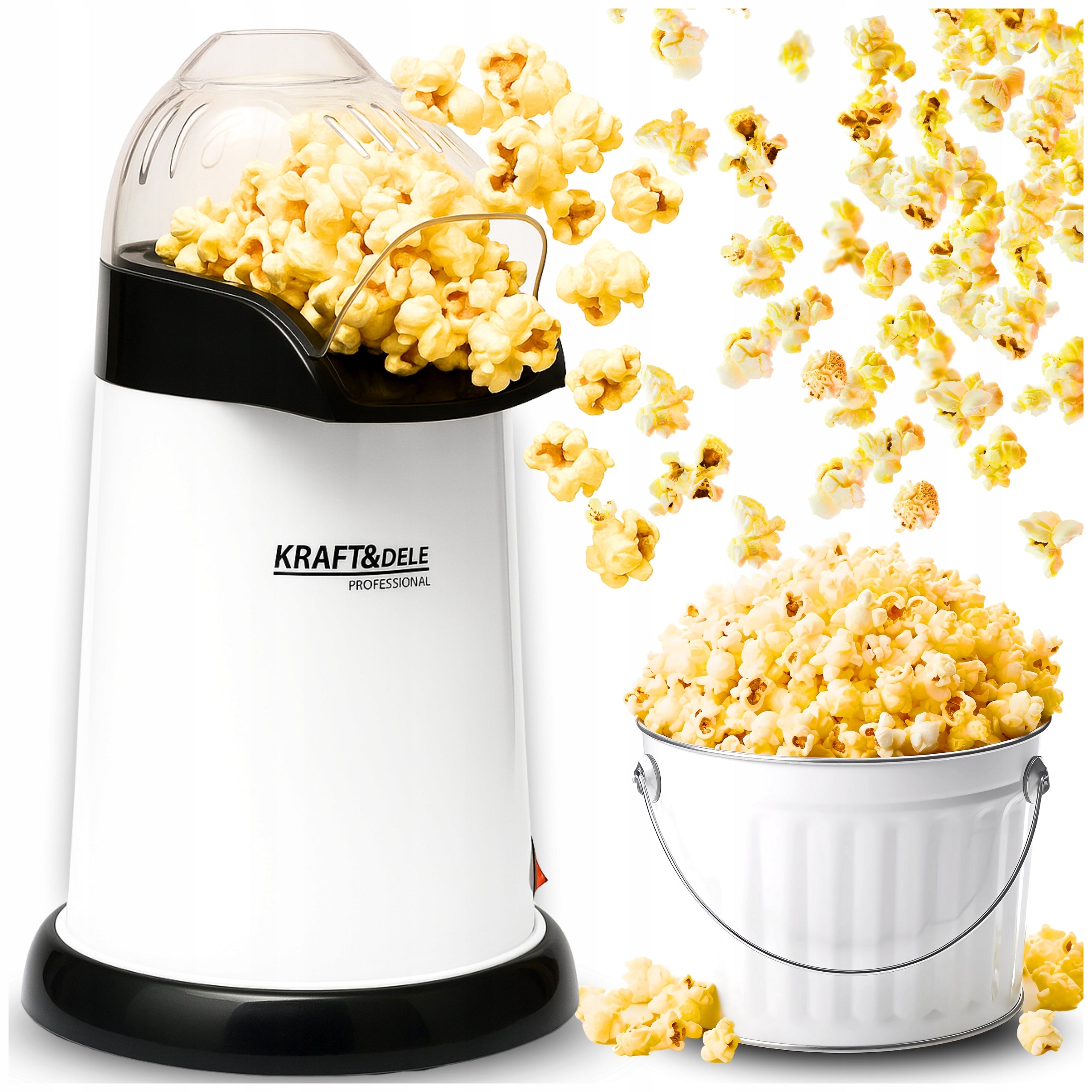 POPCORN MACHINE HOMEMADE DEVICE MINI FAT FREE MACHINE 1300W